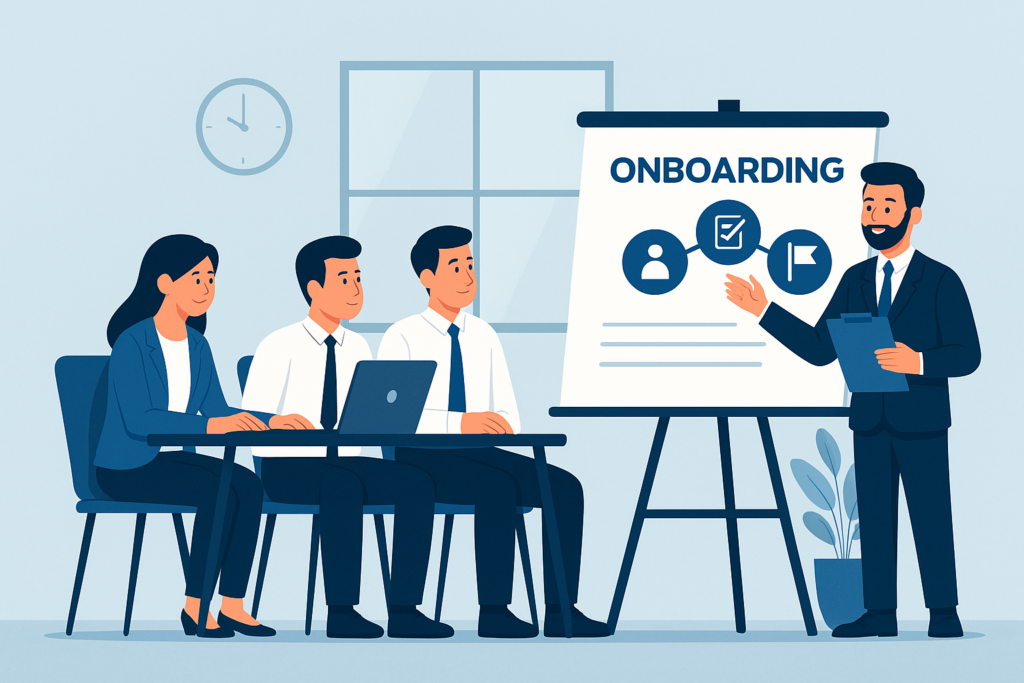onboardingu w biurze
