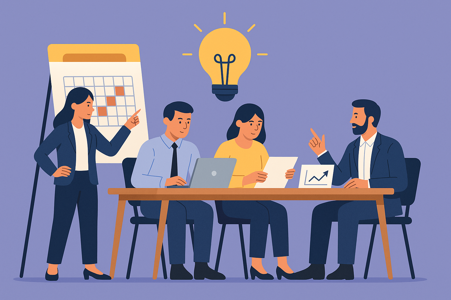 Miniaturka Jak skutecznie prowadzić spotkania zespołowe, żeby nie tracić czasu?